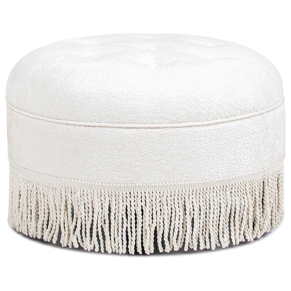Jennifer Taylor Home Yolanda Standard Ottoman in Almond White and Ivory, , large
