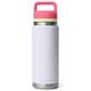 YETI Rambler 26 Oz Water Bottle with Color-Blocked Chug Cap in Mist, Pink and Grasshopper, , large