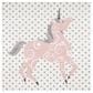 Safavieh Carousel 6"7" Square Ivory, Grey and Pink Kids  Area Rug, , large