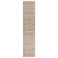 Surya Eagean EAG-2409 Light Beige, Brown, Cream and Light Brown 2"7" x 12" Indoor/Outdoor Runner, , large