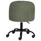 Linon Home Decor Skyla Swivel Office Chair in Green, , large
