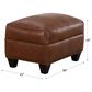 Sienna Designs Leather Ottoman in Tumbleweed, , large