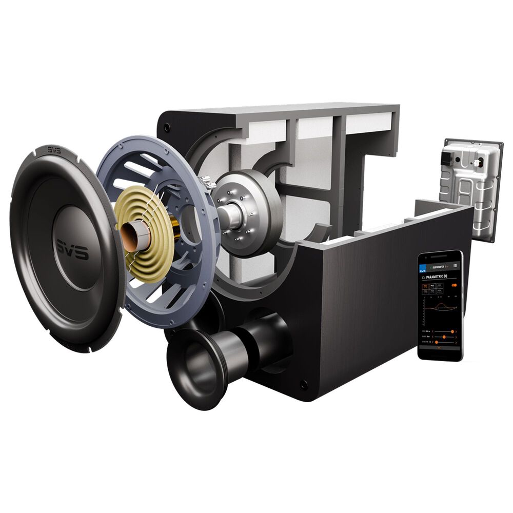 SVS PB-3000 R Evolution Subwoofer - Black Ash, , large