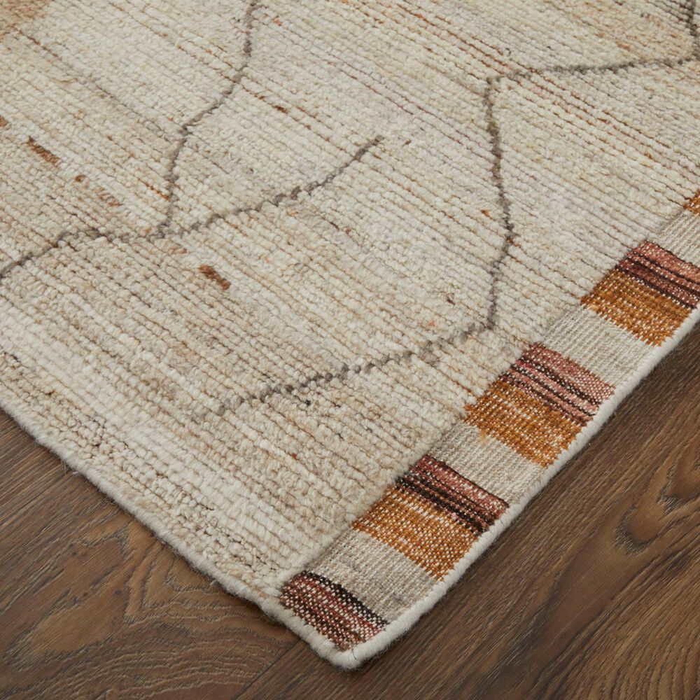 Feizy Kasbah 69G0F 7&#39;9&quot; x 9&#39;9&quot; Beige and Multicolor Area Rug, , large