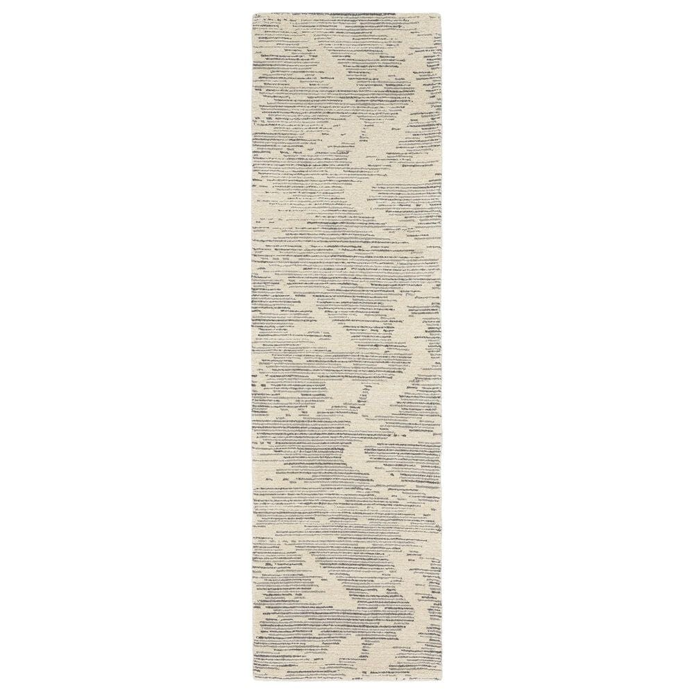 Nourison Ma30 Star 2"3" x 8" Ivory and Grey Runner, , large