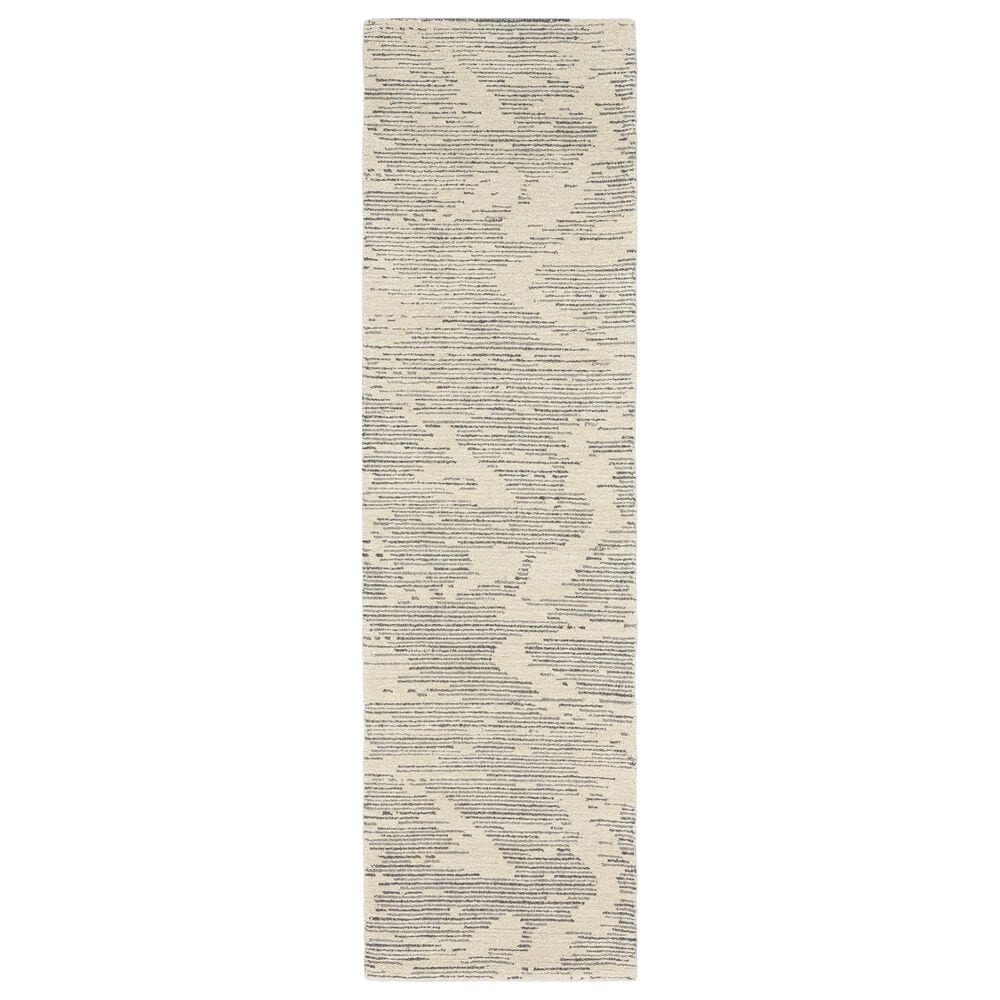 Nourison Ma30 Star 2"3" x 8" Ivory and Grey Runner, , large