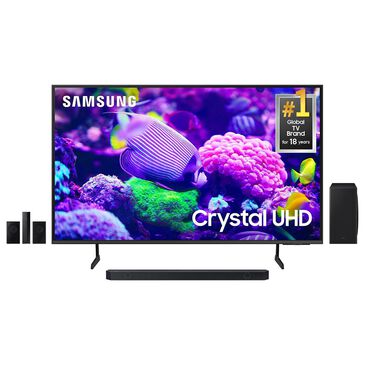 Samsung 85" 4K UHD w/Soundbar Sys, , large