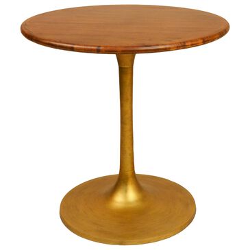Carolina Chair and Table Alden 30" Dining Table in Elm/Antique Gold, , large