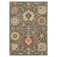 Oriental Weavers Lucca Floral Vibes 9"10" x 12"10" Grey Area Rug, , large