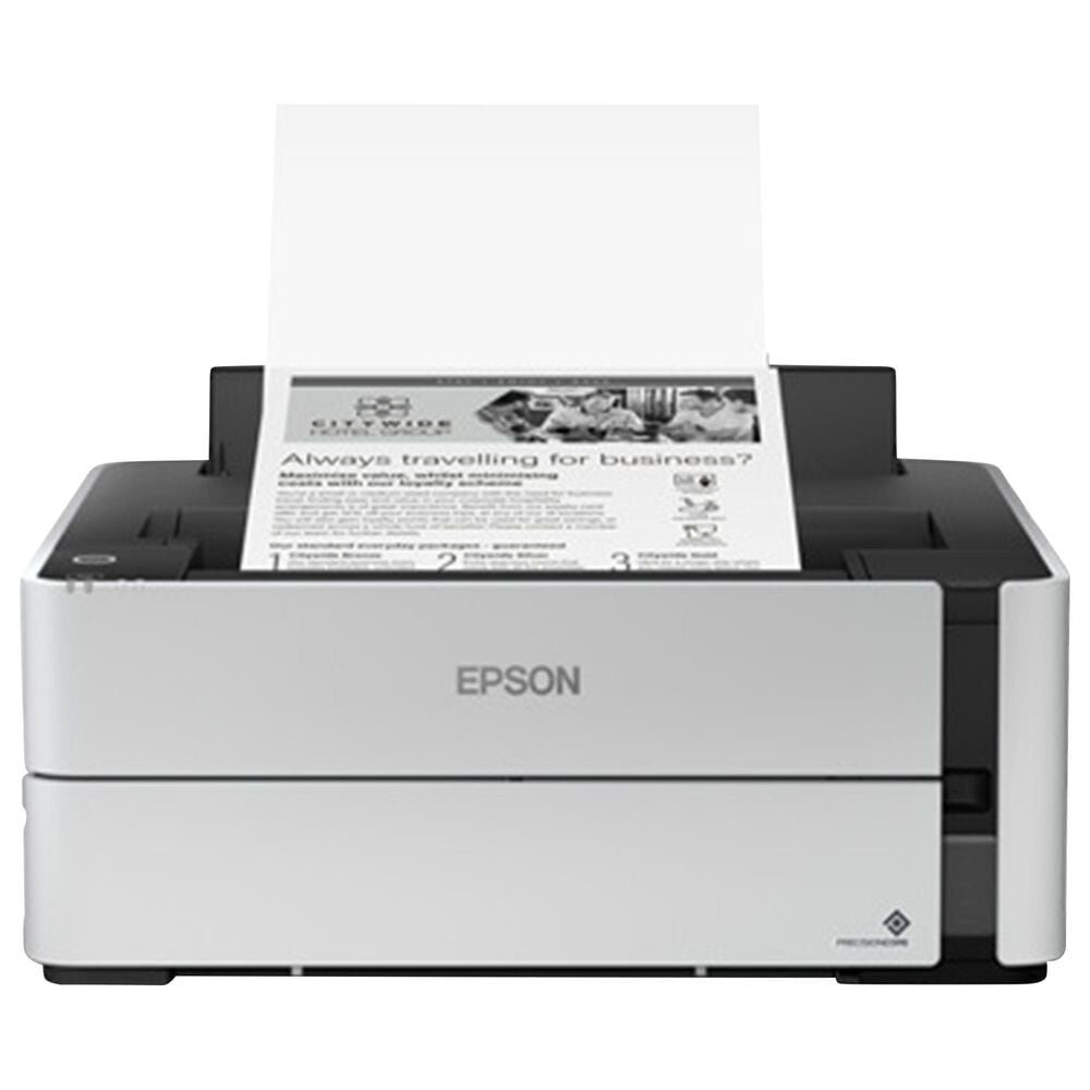 Epson EcoTank ET-M1170 Wireless Monochrome Supertank Printer in White, , large