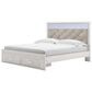 Ashley Altyra King Upholstered Storage Bed  in White, , large