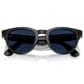 Rayban Glasses Headliner Gen 2 High Bridge Fit Sunglasses with Clear and Sapphire Transitions Lenses in Shiny Black, , large