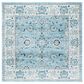Safavieh Isabella ISA940M 6"7" Square Light Blue and Cream Area Rug, , large