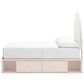 Ashley 4-Piece Full Bed Set in Pink, , large