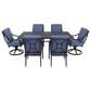 GatherCraft 7-Piece Dining Set in Splendor Denim, , large