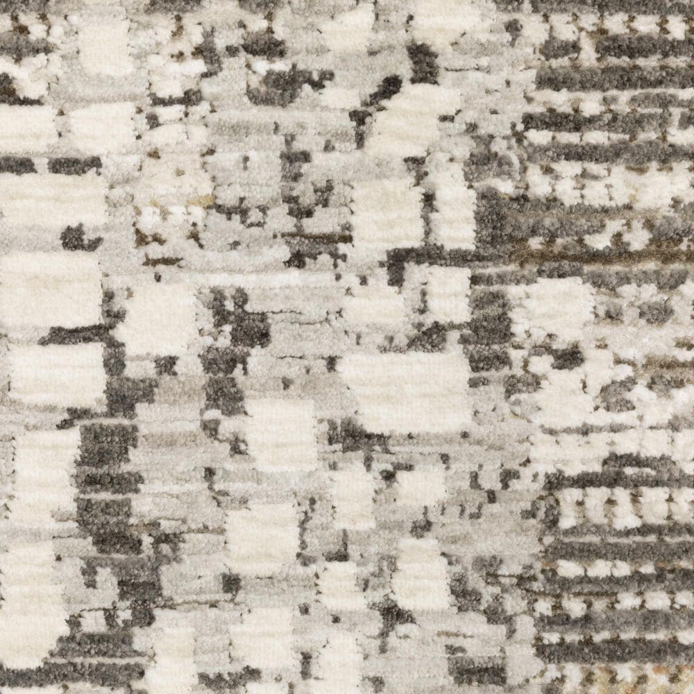 Oriental Weavers Branigan Abstract Beige and Brown 3' x 5' Area Rug, , large