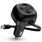 Hypercel SpeedBoost 3-in-1 Fast Car Charger with Retractable 30W USB-C PD Cable in Black, , large