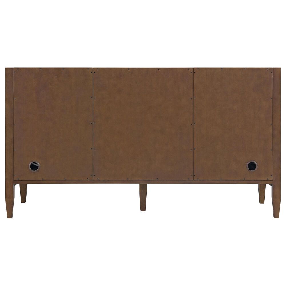 James Martin Vanities Myrrin 60" Double Bathroom Vanity in Mid-Century Walnut with 3 cm Eternal Jasmine Pearl Silestone Top, Rectangular Sinks and FreePower Wireless Charger, , large