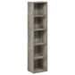 HOMLUX 5-Tier Cube Open Shelf Storage Organizer Bookcase in French Oak, , large