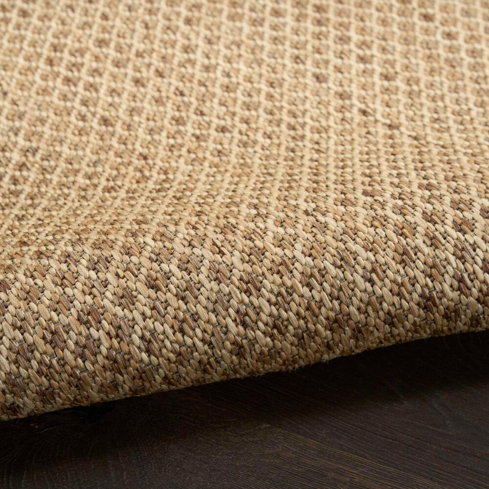Nourison Courtyard Jute 2&#39; x 3&#39; Indoor/Outdoor Area Rug, , large