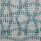 Loloi Easton Fog and Teal 5"3" x 7"6" Indoor/Outdoor Area Rug, , large