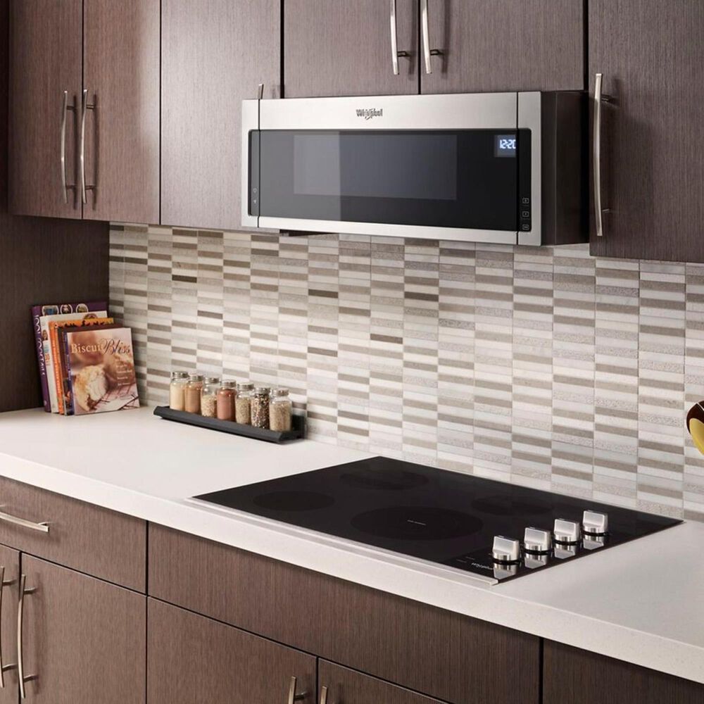 Whirlpool 30&quot; Electric Ceramic Glass Cooktop in Stainless Steel, , large