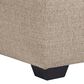 Ashley Baceno Oversized Accent Ottoman in Hemp, , large