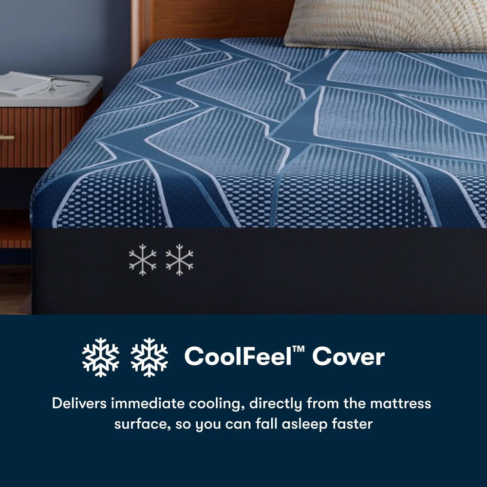 Serta iSeries NXG 2500 Hybrid Plush King Mattress with High Profile Box Springs, , large