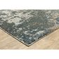 Oriental Weavers Alton Abstract 2"3" x 7"6" Blue and Beige Runner, , large