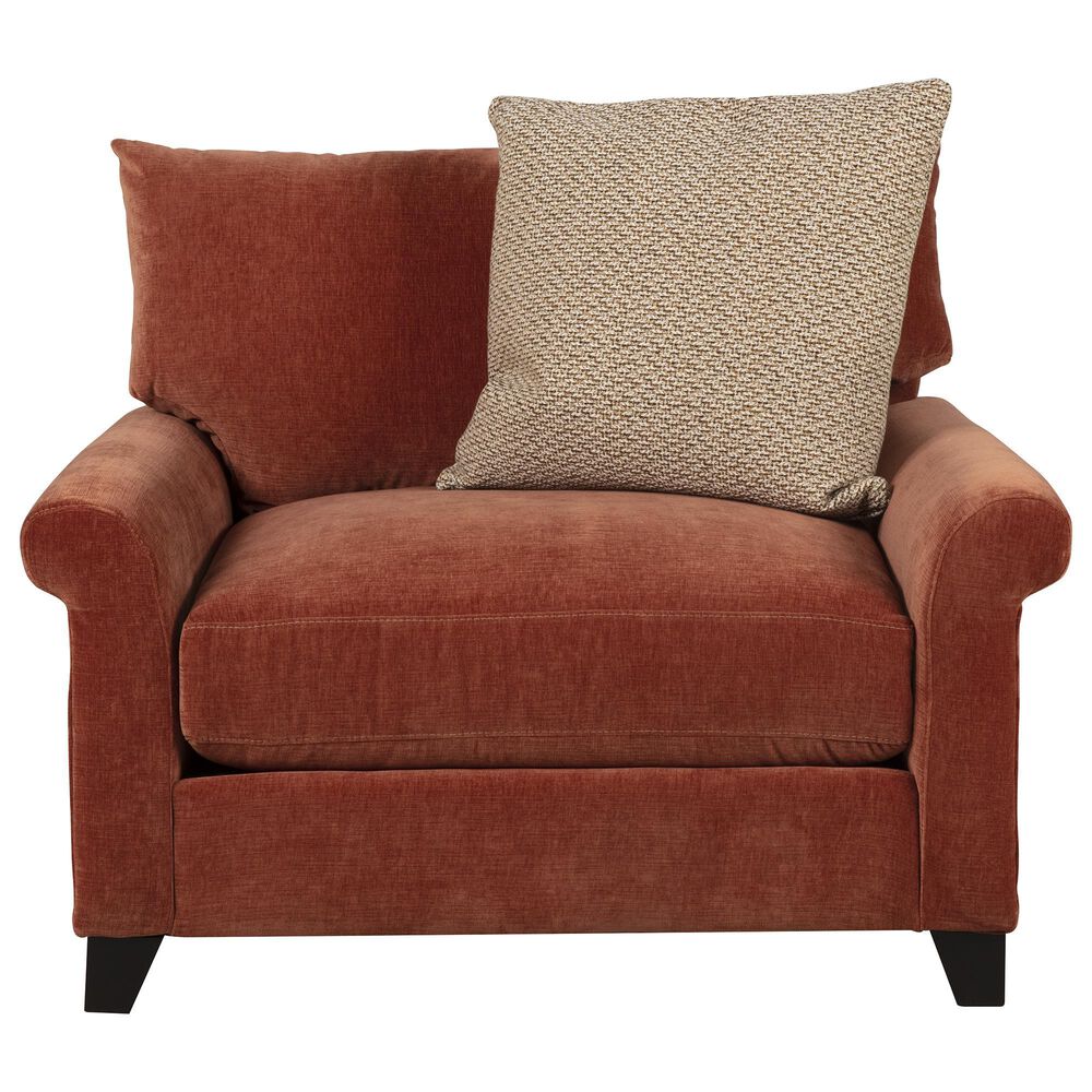 Jonathan Louis Owen Arm Chair in Contessa Paprika, , large