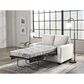 Ashley Rannis Stationary Twin Sofa Sleeper in Snow, , large