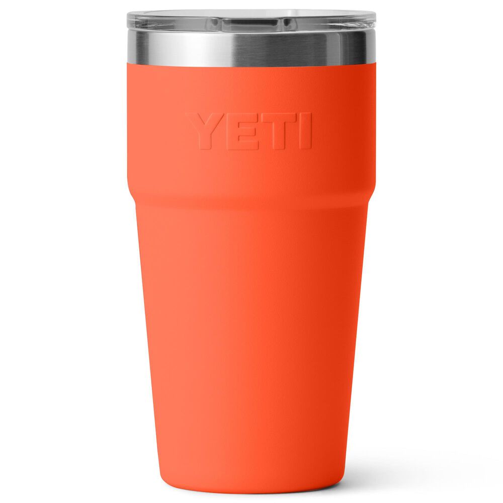 YETI Rambler 20 Oz Stackable Cup with MagSlider Lid in in Papaya, , large