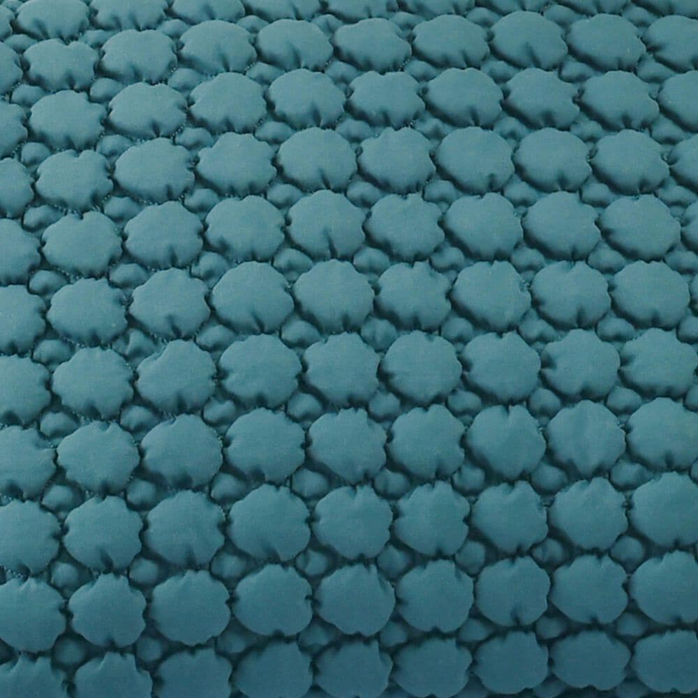 J. Queen Bold Cloud Puff 3-Piece King/Cal King Quilt Set in Teal, , large