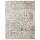 Loloi Javari 12" x 15" Ivory and Granite Area Rug, , large