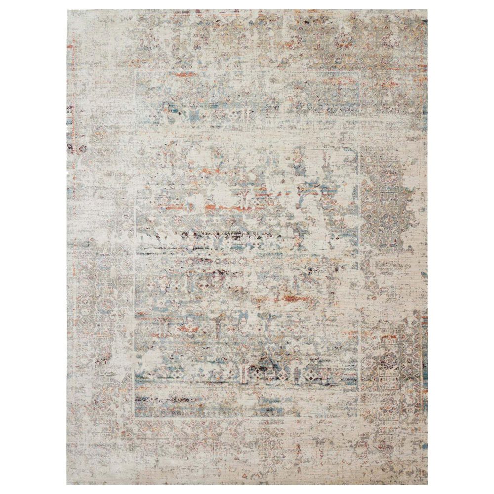 Loloi Javari 12" x 15" Ivory and Granite Area Rug, , large
