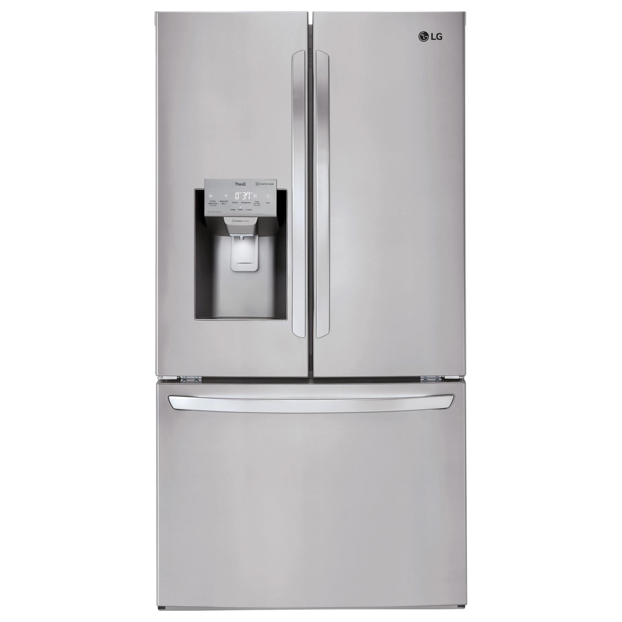 Ge dual ice shop maker refrigerator