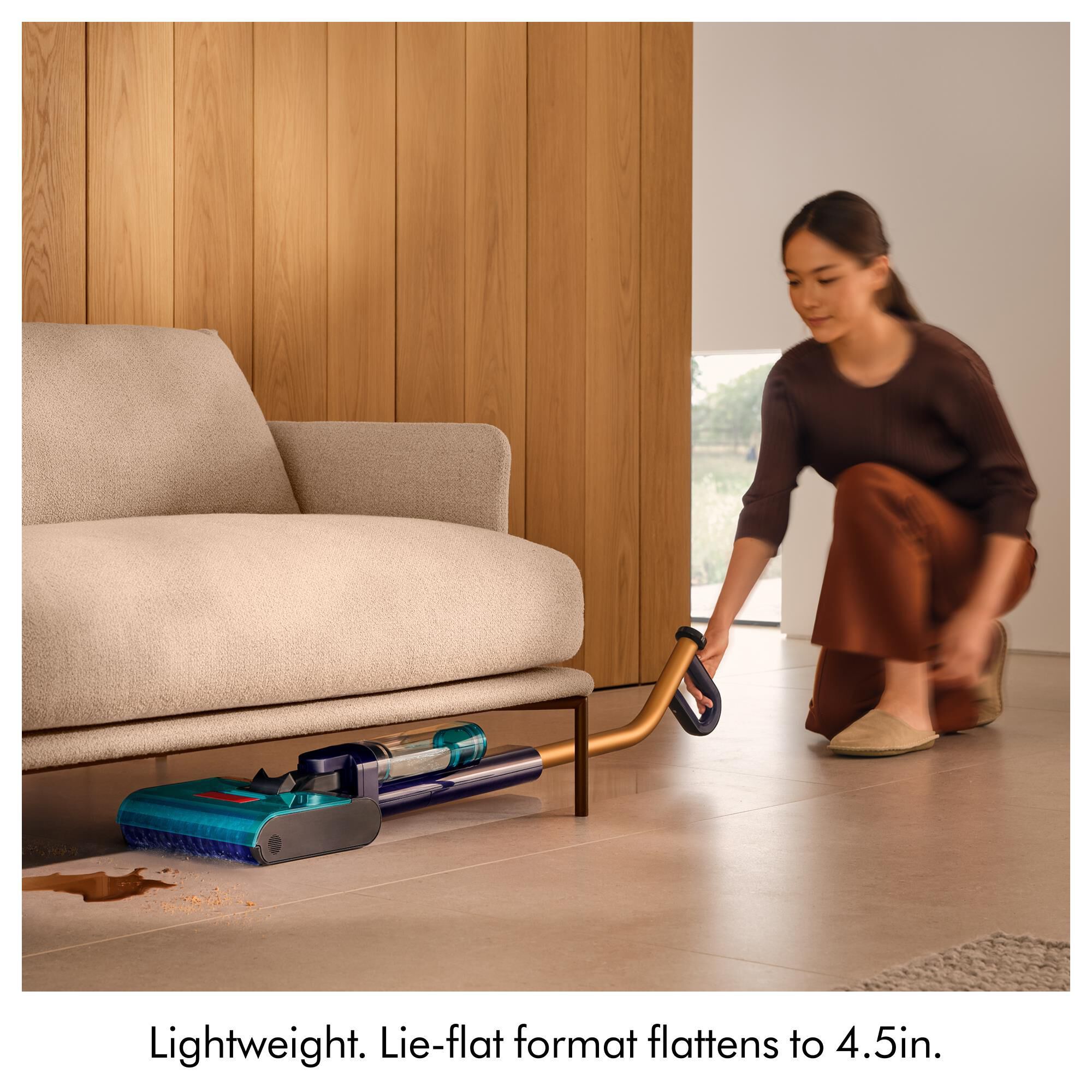Dyson Clean and Wash Hygiene Wet Cleaner in Prussian Blue and Copper
