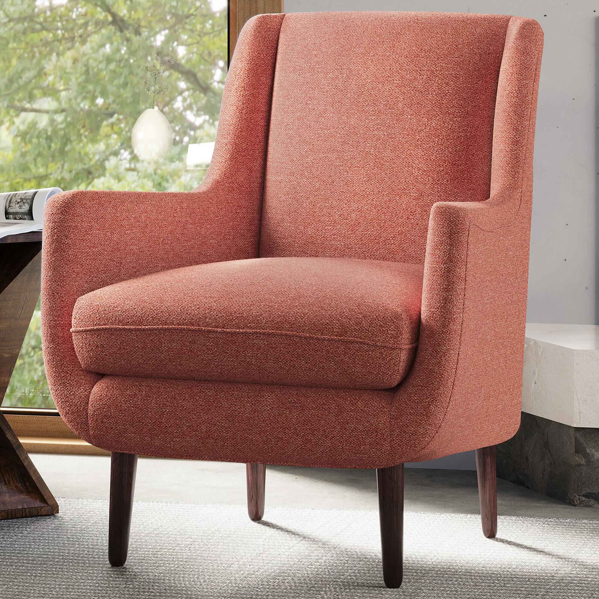 Waltham Theo Accent Chair in Rose NFM