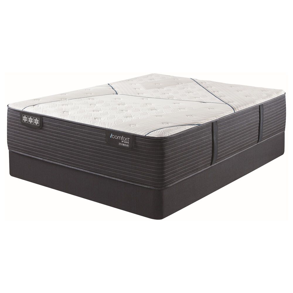 Serta iComfort Hybrid Quilted CF4000 Extra Firm California King Mattress with High Profile Box Spring, , large