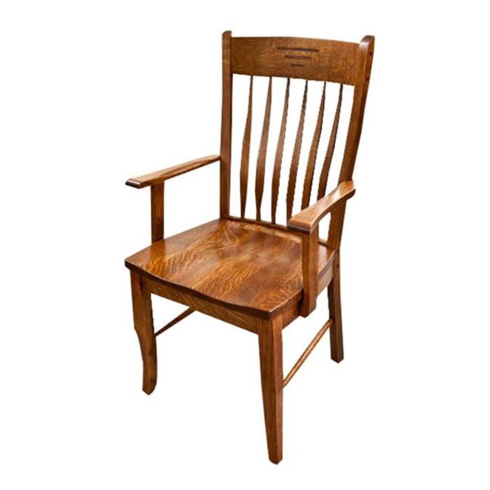Palettes by Winesburg Shaker Arm Chair in Oak, , large