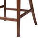 Baxton Studio Lumajang Bar Stool in Walnut Brown, , large