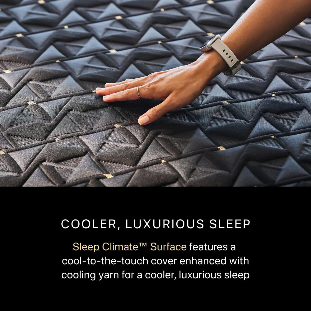 Beautyrest Black Hybrid Series 4 Firm Apex Top California King Mattress, , large