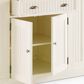 Homestyles Nantucket Kitchen Island in Off-White with Black Granite Top, , large