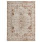 Feizy Kaia 3" x 5" Gray and Rust Area Rug, , large