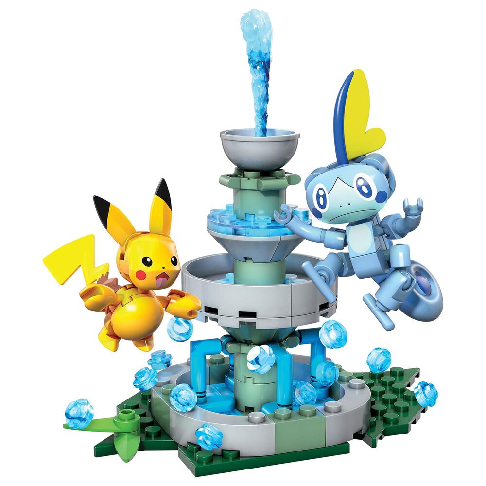 Mega Construx Pokemon Battle Sobble vs. Pikachu Building Set, , large