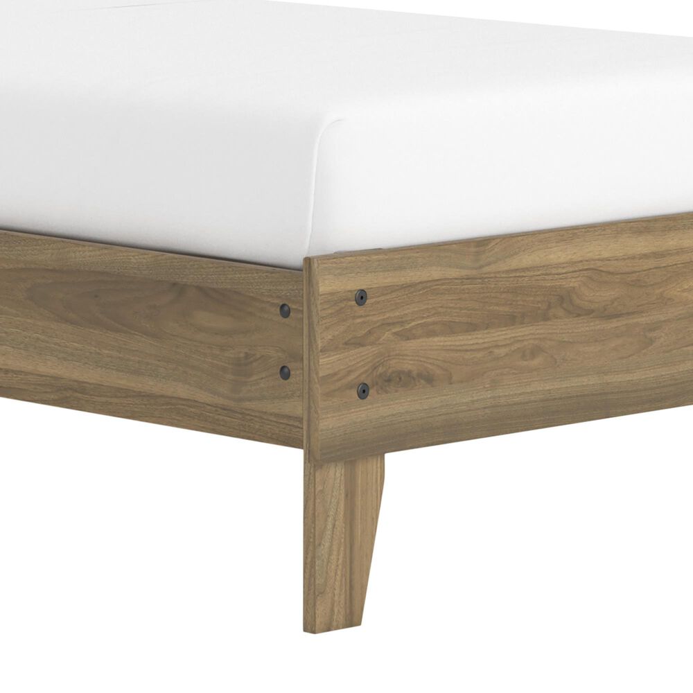 Ashley Deanlow Twin Platform Panel Bed in Honey, , large