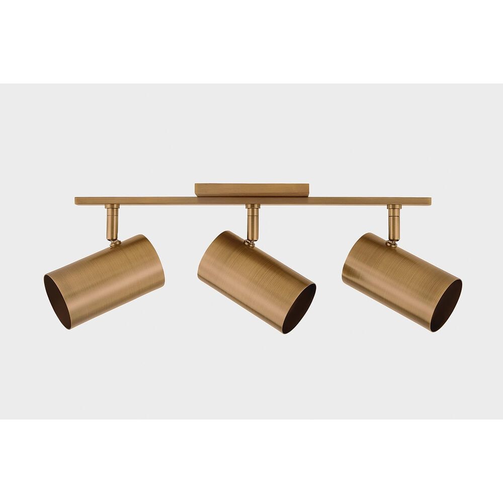 Troy Lighting Rueben 3-Light Bath Vanity in Patina Brass, , large