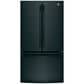 GE Appliances 27.0 Cu. Ft. 3-Door French-Door Refrigerator Energy Star In Black, , large