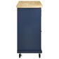 Crosley Furniture Madison Kitchen Cart in Navy, , large