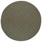 Oriental Weavers Marina 2335K 7"10" Round Black and Tan Area Rug, , large